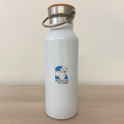 Bouteille avec logo